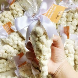 Cone Grande com a média de 85 g de Pipoca Gourmet