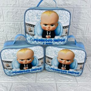 Lancheira Pequeno Chefinho – Lembrancinha Infantil 20x16cm