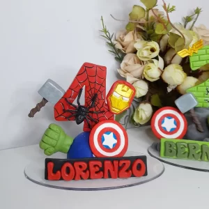 Vela em biscuit Herois