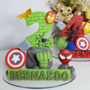 Vela em biscuit Herois