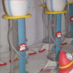 Lembrancinha tubete patrulha canina