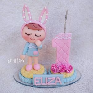 Vela em biscuit Metoo