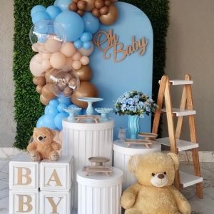 Decoração Chá de Bebê Azul