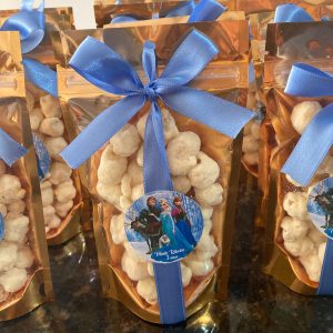 Zip look com a média de 60g de pipoca gourmet