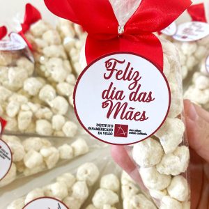 Cone Intermediário com a média de 60 g de Pipoca Gourmet