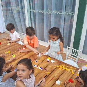 Recreação - Oficina de pintura em gesso