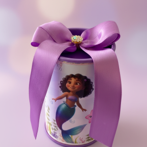 Cofrinho Personalizado com pipoca gourmet